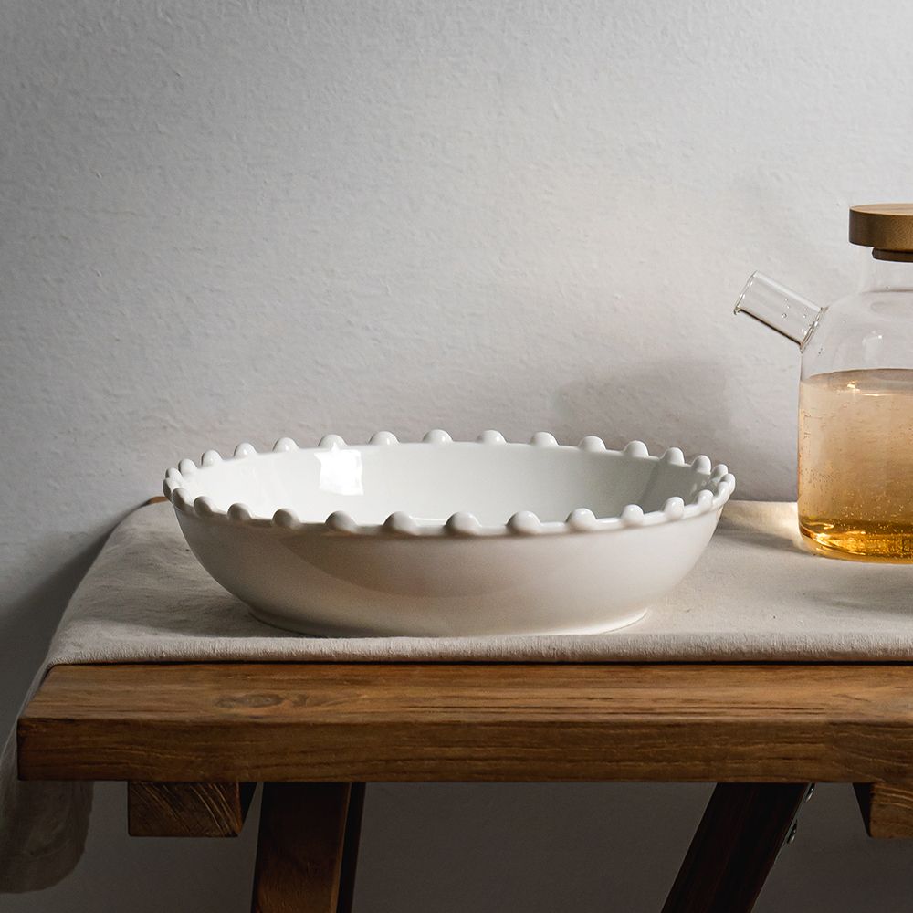 Royal Adderley Snow サラダボウル ホワイト 陶磁器・セラミック 円形