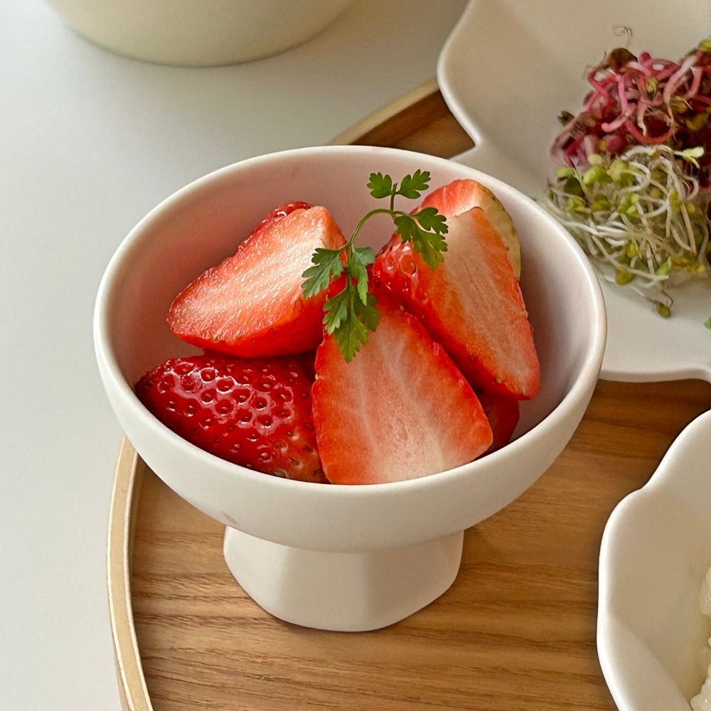 THE ELEGANT TABLE Eunseol 食器 1人 5点セット ホワイト 陶磁器