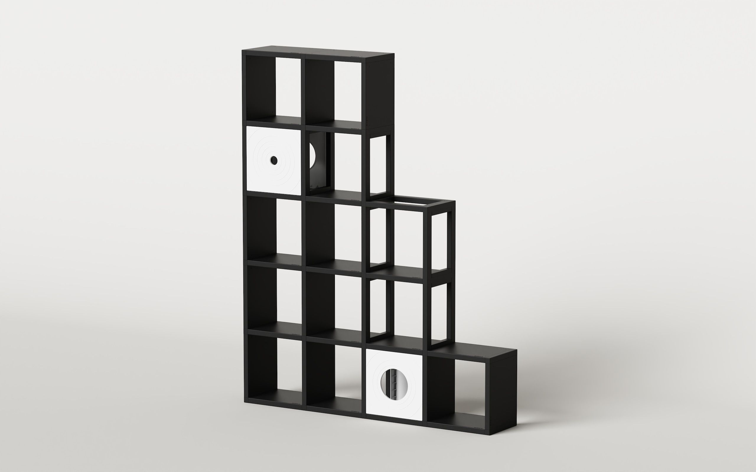 CUBICS pet 階段型 キャットタワー 5x3L マンチカン［7色］ | Ohouse