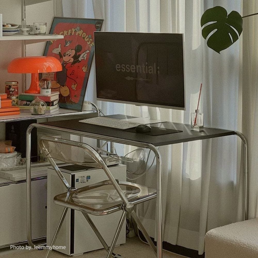 Mid Centurv Modern デスク BESTLIVING Mid Century Modern デスク ［2色・2サイズ］ ホワイト