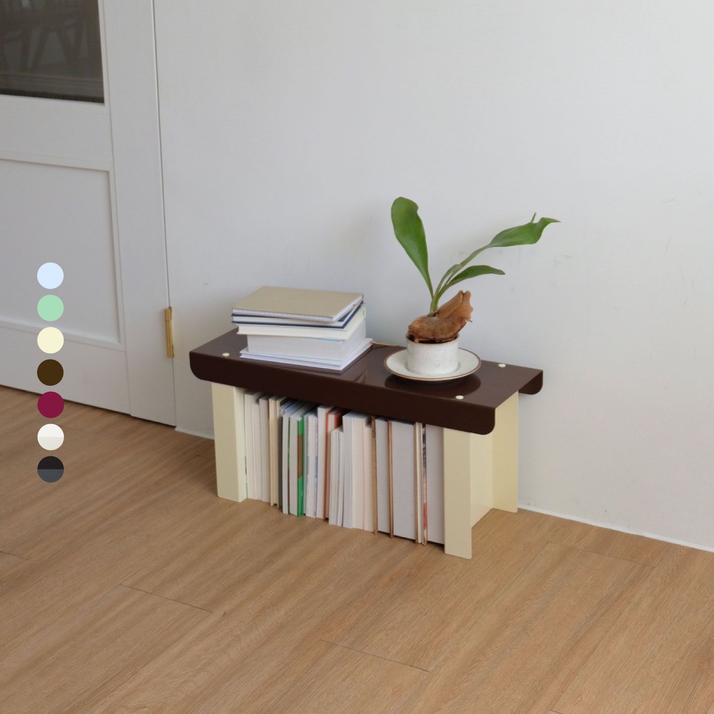 doingtools MINI BENCH スチール サイドテーブル［7色］ パープル
