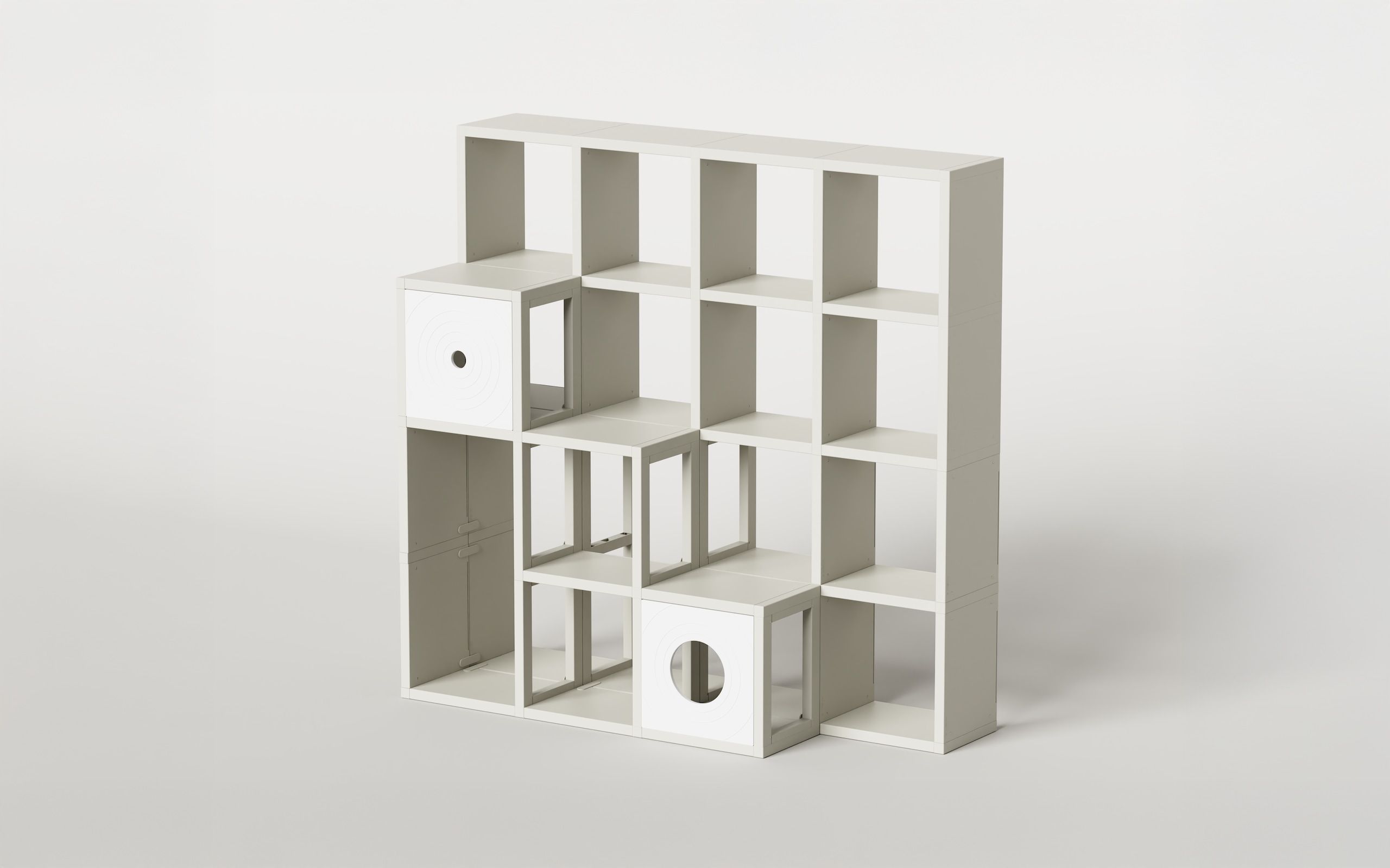 本棚兼キャットタワー 4x4［7色］| Ohouse(オーハウス)家具
