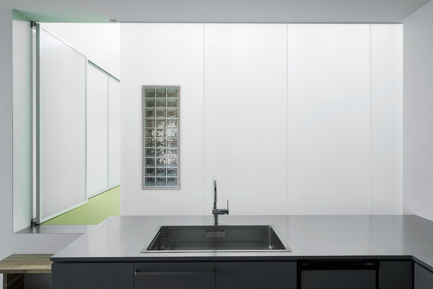 ACID LOW ポスター フレーム付き Glass Block Wave Type 42x118.9cm［8