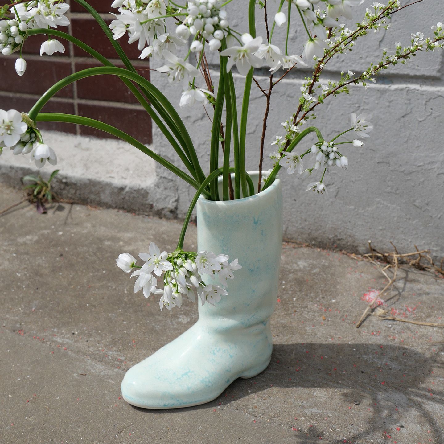BoTT / ボット】B Logo Flower Vase（フラワーベース／グリーン