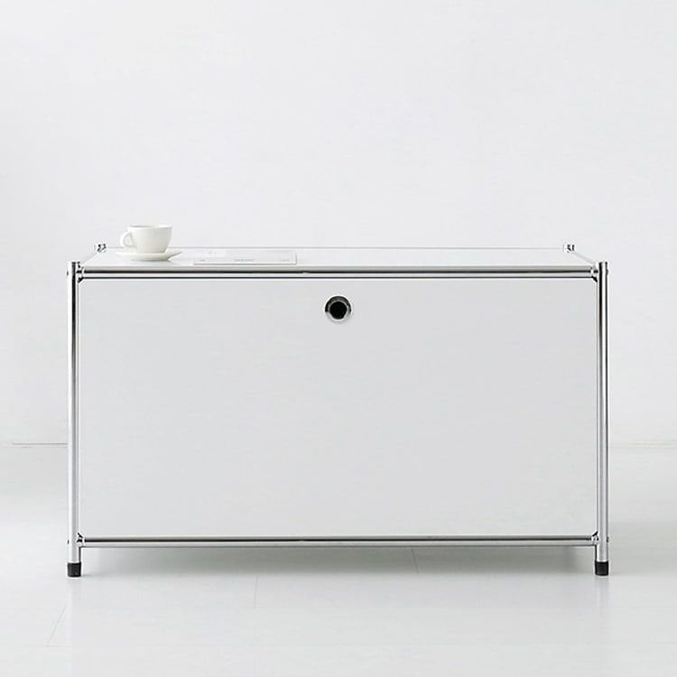 MARKET B SIMPLIE 1段 収納棚［7色］ ホワイト レッド ブラック ピンク