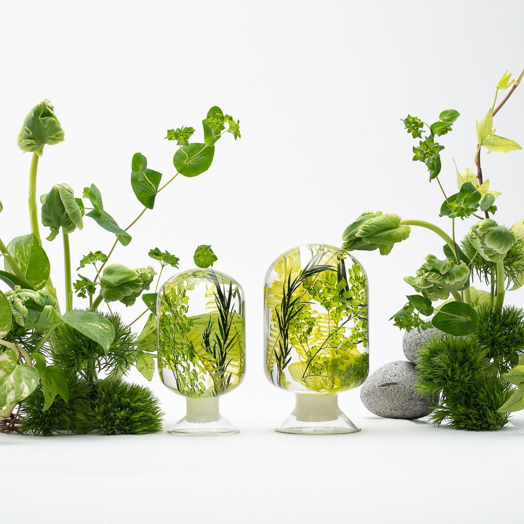 Style Jieum pieces of time オブジェ Heart Grass［2サイズ］ 小物