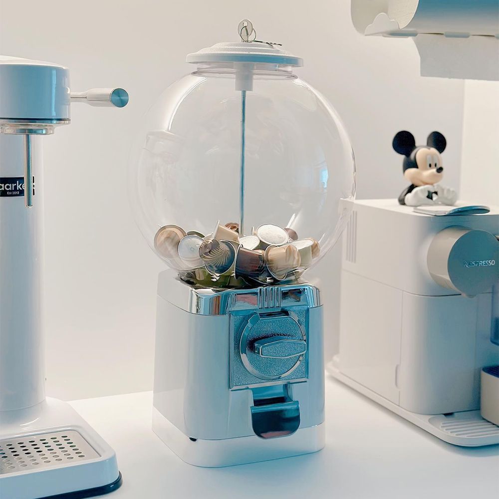 Zipdri コーヒーカプセル 収納 カプセルトイ［5色］ (最大容量：260個