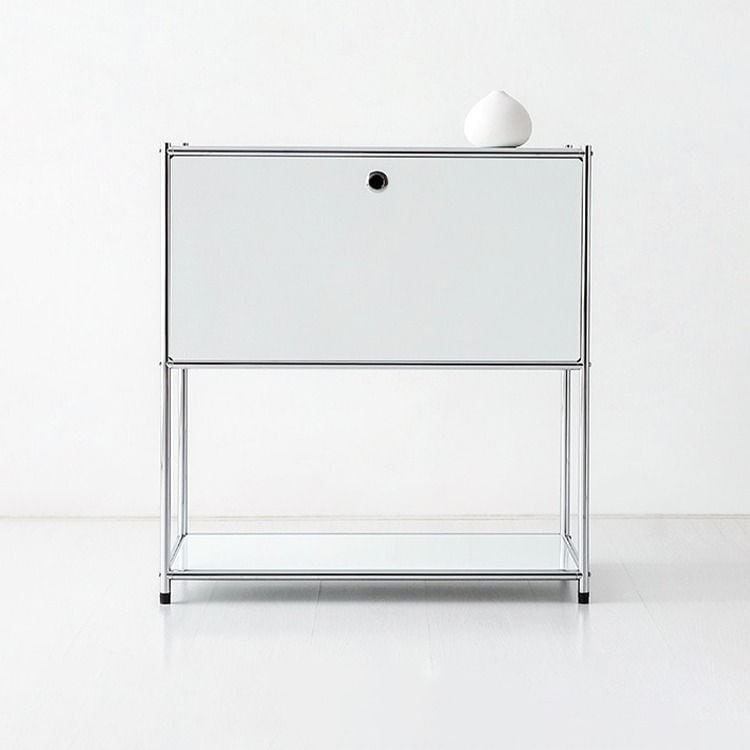 URMハラー　サイドボード　チェスト　２段　ホワイト　引き出し式 URMハラー サイドボード チェスト 2段 ホワイト 引き出し式 USMハラー