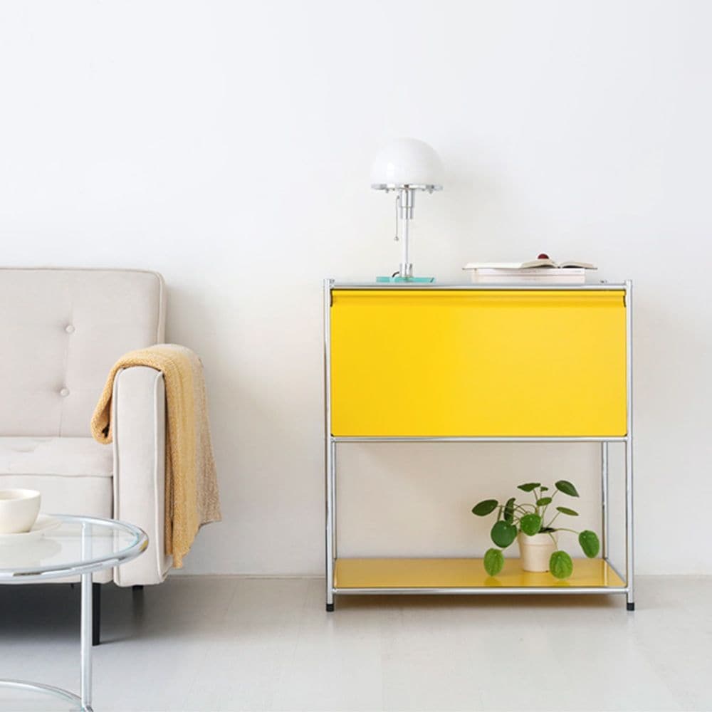 MARKET B SIMPLIE 収納棚［4色］ ピンク イエロー ホワイト ブラック