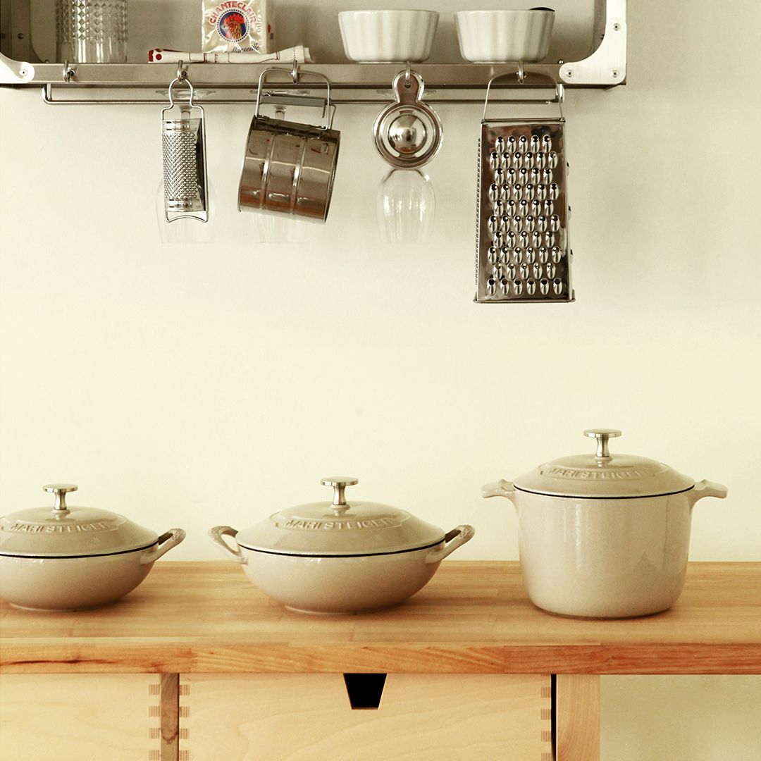MARI STEIGER MINI WOK 鍋 18cm［2色］ グリーン ベージュ グリーン