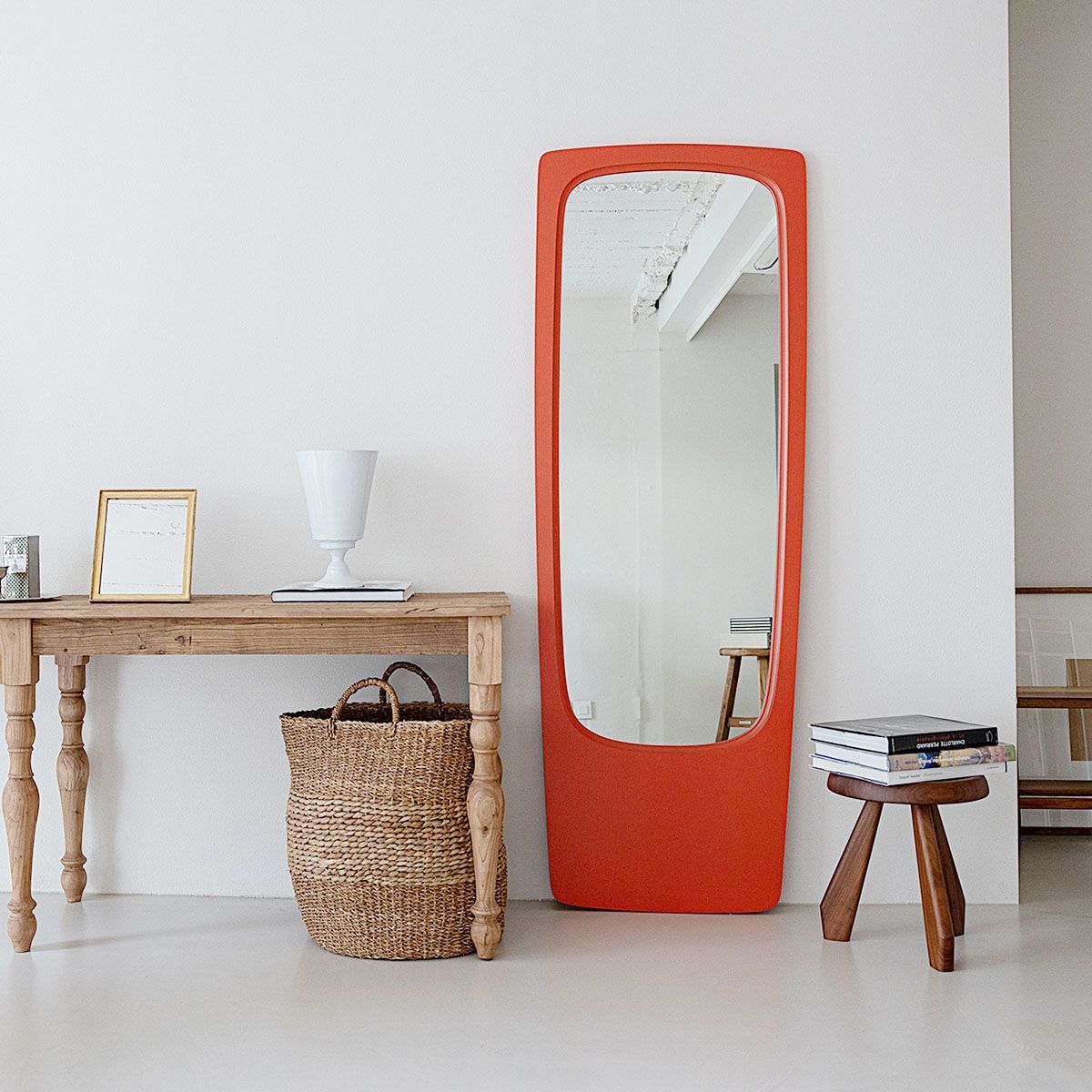 IKEA HOVET ホーヴェット ミラー［2色］ | Safety film・Modern design