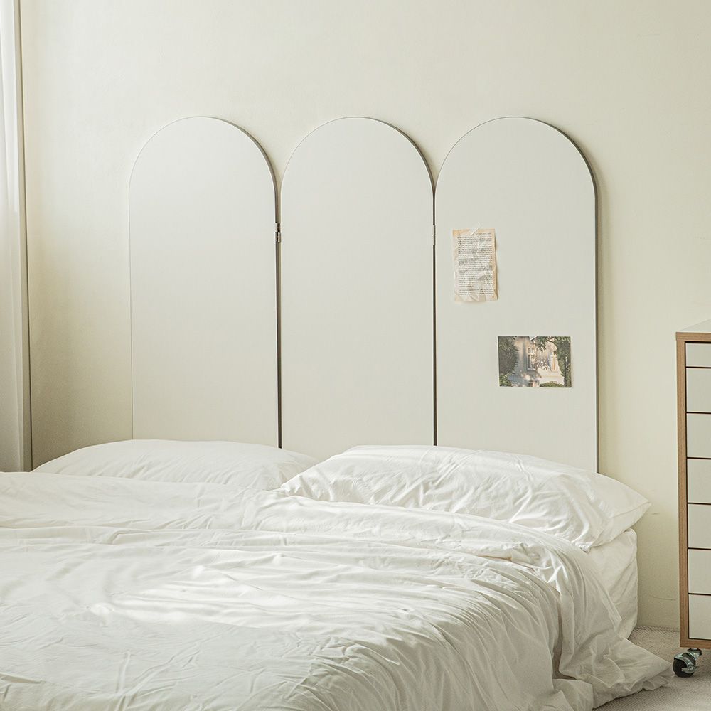 RETROHOUSE Gott 3連 折りたたみ アーチ形 パーティション 120cm
