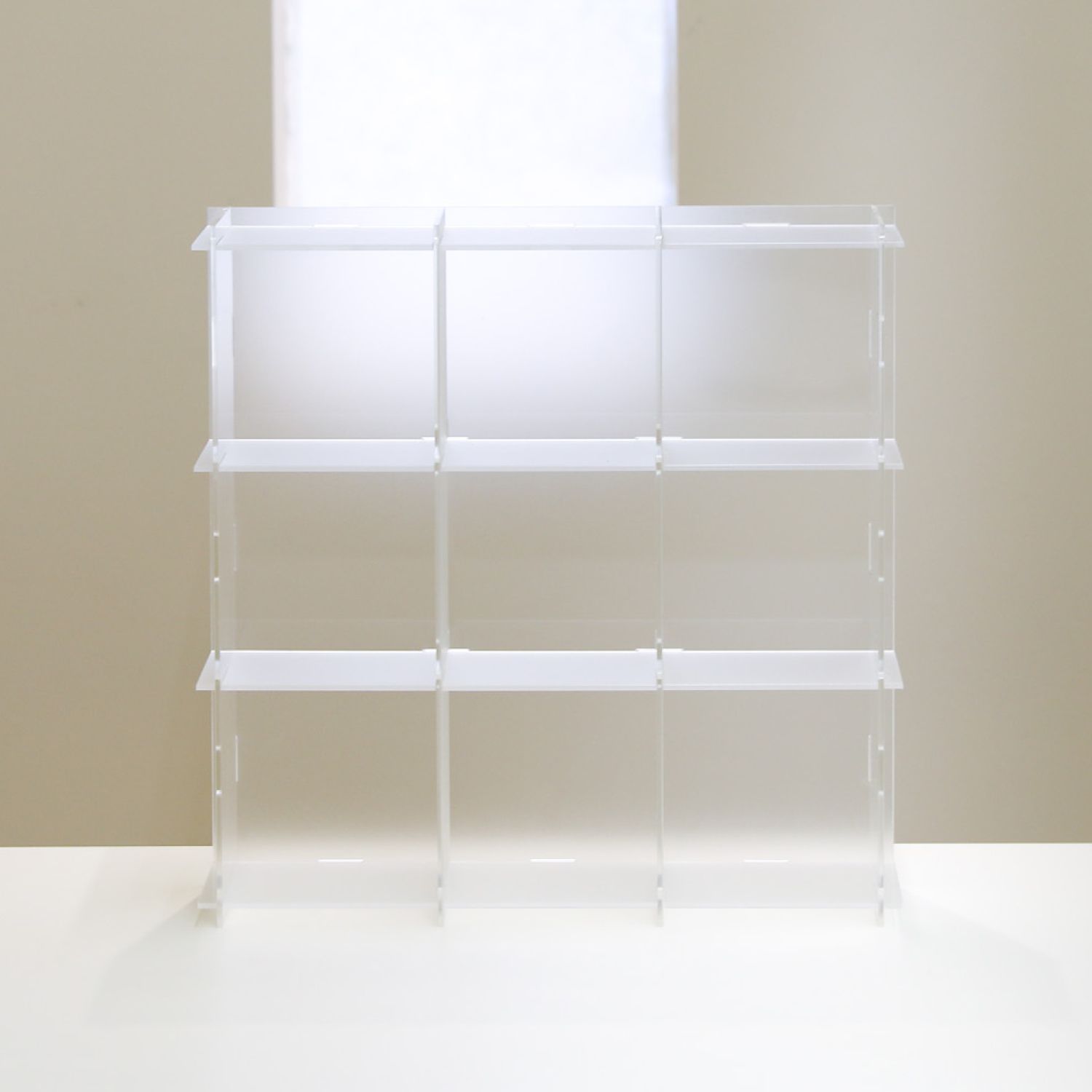 life&COLLECT カップ収納ラック SOYO9 ホワイト プラスチック 幅 36cm