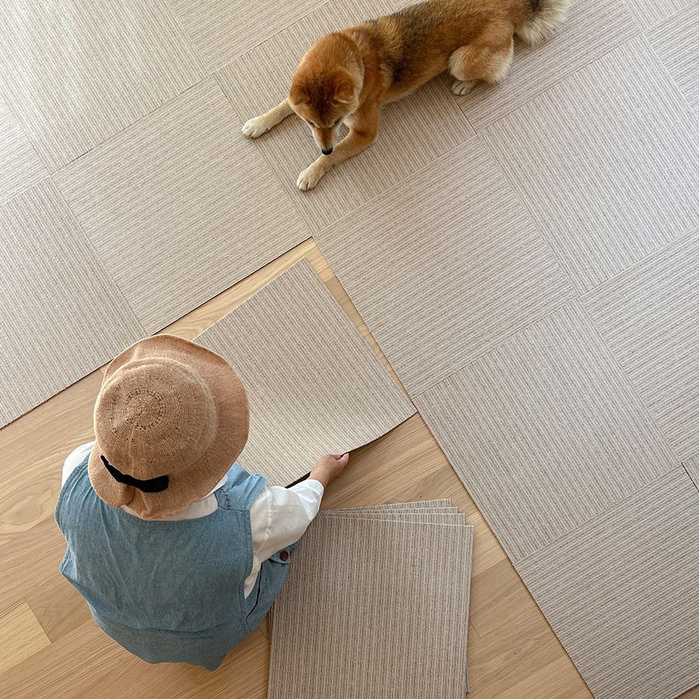 タイルカーペット ミッドセンチュリー DIY タイル 50x50cm| Ohouse