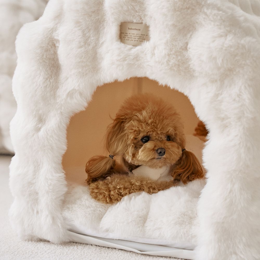 BEBEDECO MINK LATTE ペットハウス［2サイズ］ ベージュ| Ohouse(オー