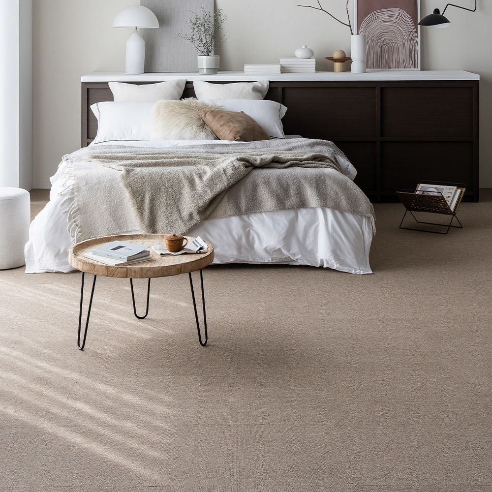 hanbit carpet DIY タイルカーペット 50x50cm［18色］ ベージュ