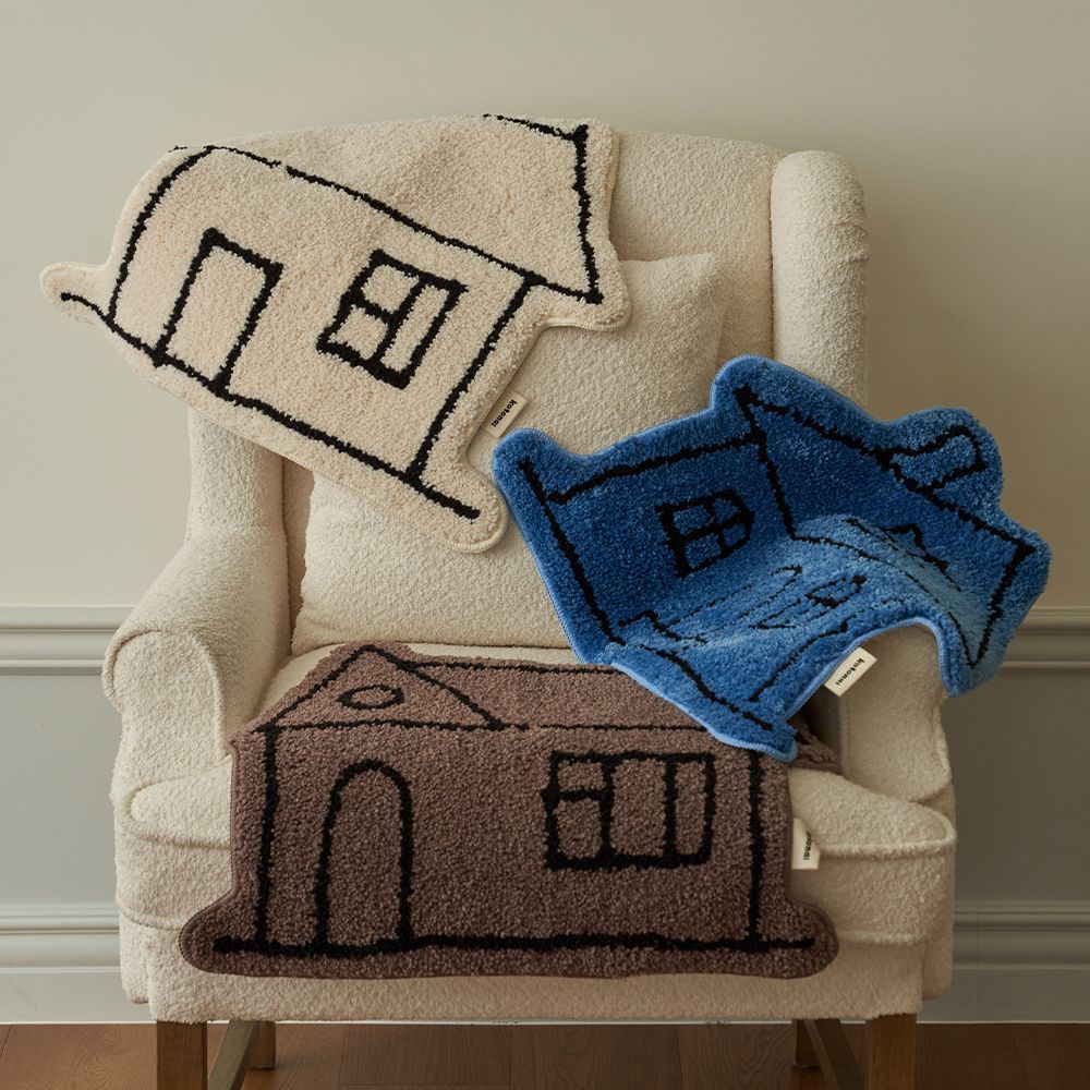 kotona RUG IN HOME［3色］ ブルー ブラウン ベージュ 合成繊維 サイズ