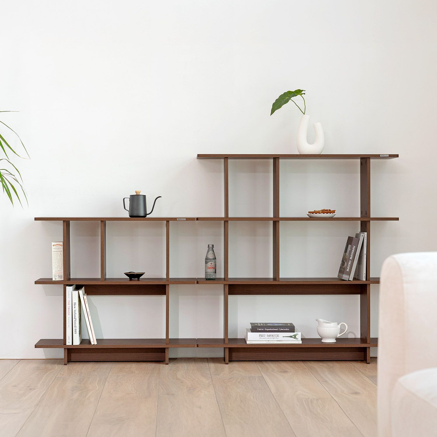 ヴィンテージ スクエアオープンシェルフ　朝鮮棚 ROOM&HOME WALD スクエアシェルフ［3色・6サイズ］ ホワイト ブラウン