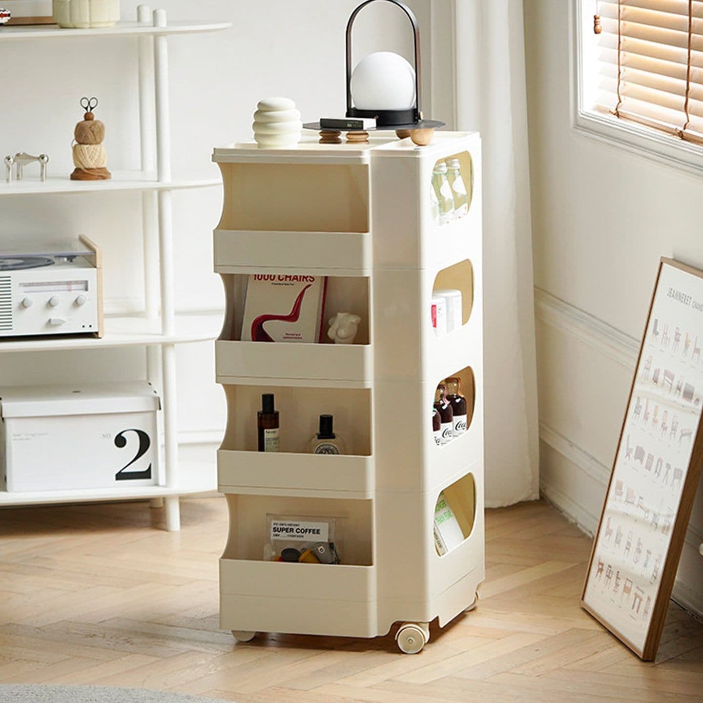 Branchpoint smoo uni キャスターワゴン HPS04 | トローリー・ワゴン