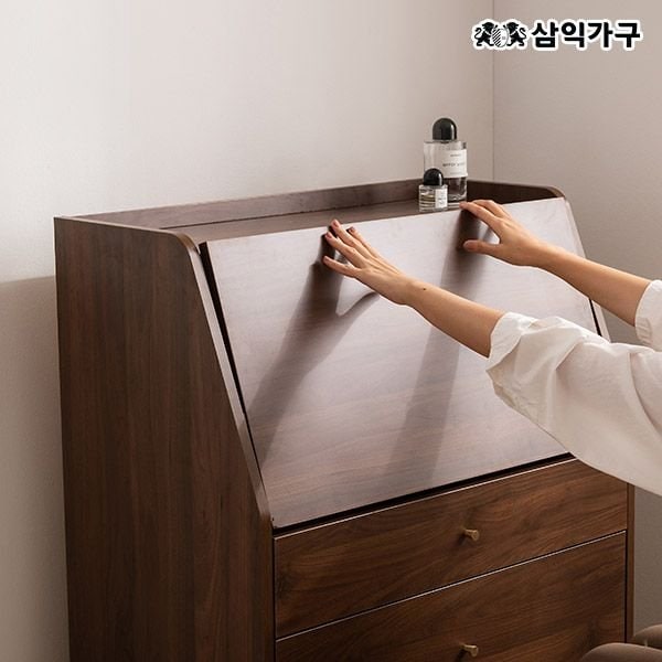 SAMICK FURNITURE MOVE ドレッサー［2色］ ブラウン ホワイト 加工木材