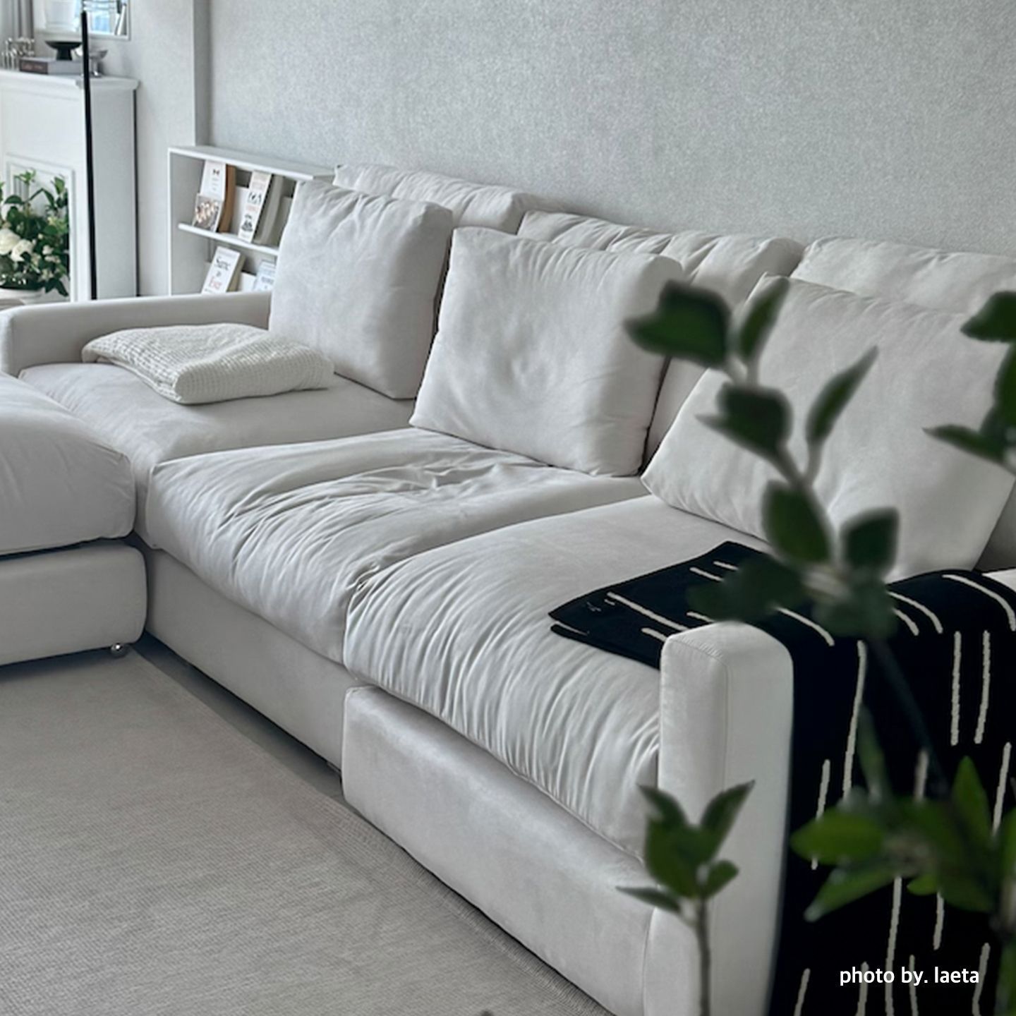 【LuxeLiving-70%OFF】ファブリックソファ 3人掛け オフホワイト BESTLIVING ONEW ファブリックソファ[3種] ホワイト 高さ 90cm 奥行き