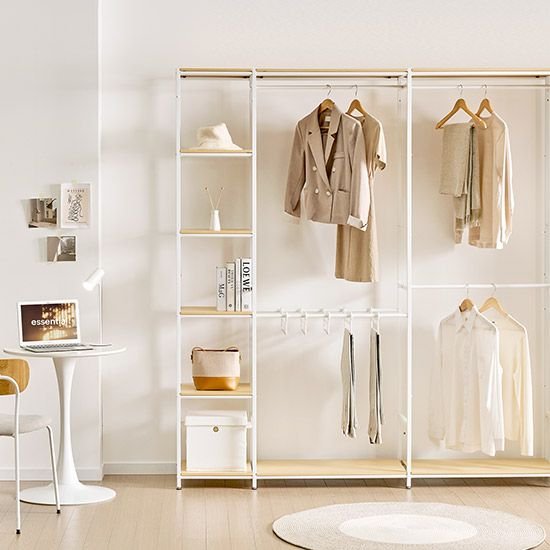 IKEA BRIMNES ブリムネス ワードローブ 扉3枚付 | Mirror Door・Modern