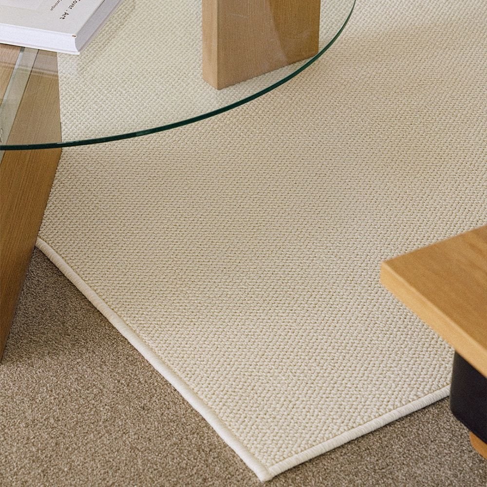 hanbit carpet plain loop ラグ［2色・4サイズ］ 洗える 長方形