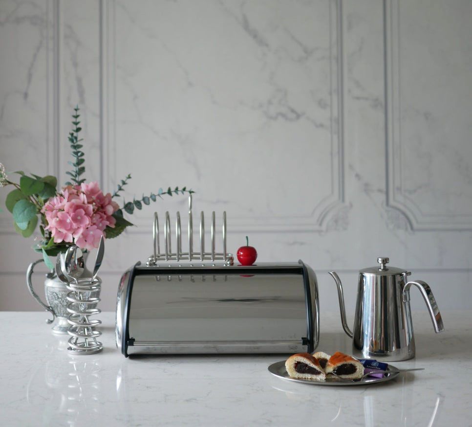 Roll-Up Stainless Steel Bread Box user photo