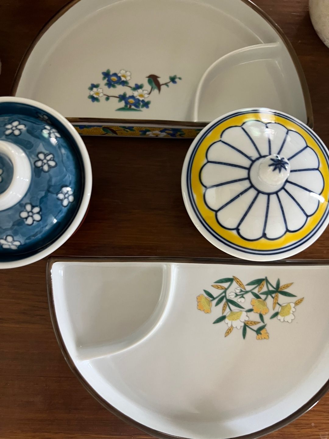 Semi-Circle Divided Sushi Plate Set (2-Piece) user photo