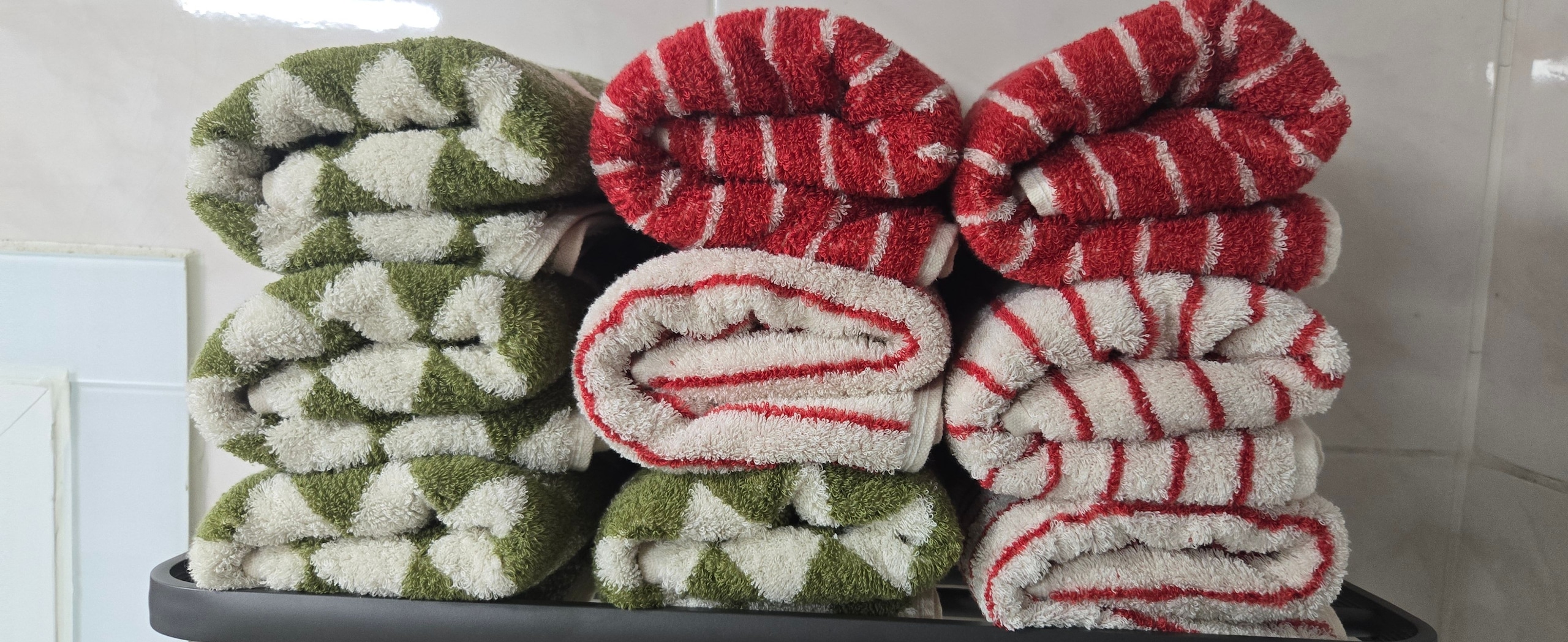 Clauman 60s Compact Combed Cotton Hotel Towel Set (10-Piece) user photo