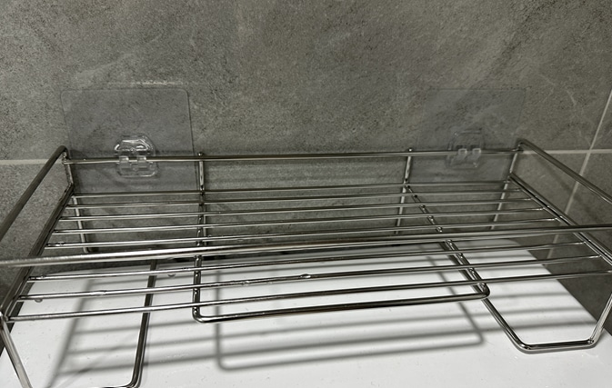 Over-Toilet Stainless Storage Shelf user photo