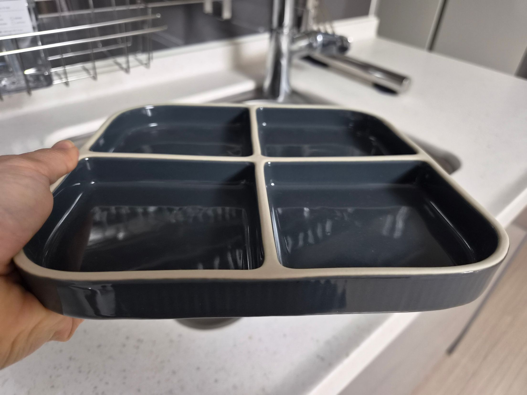 Chagok Square 4-Section Divided Plate user photo