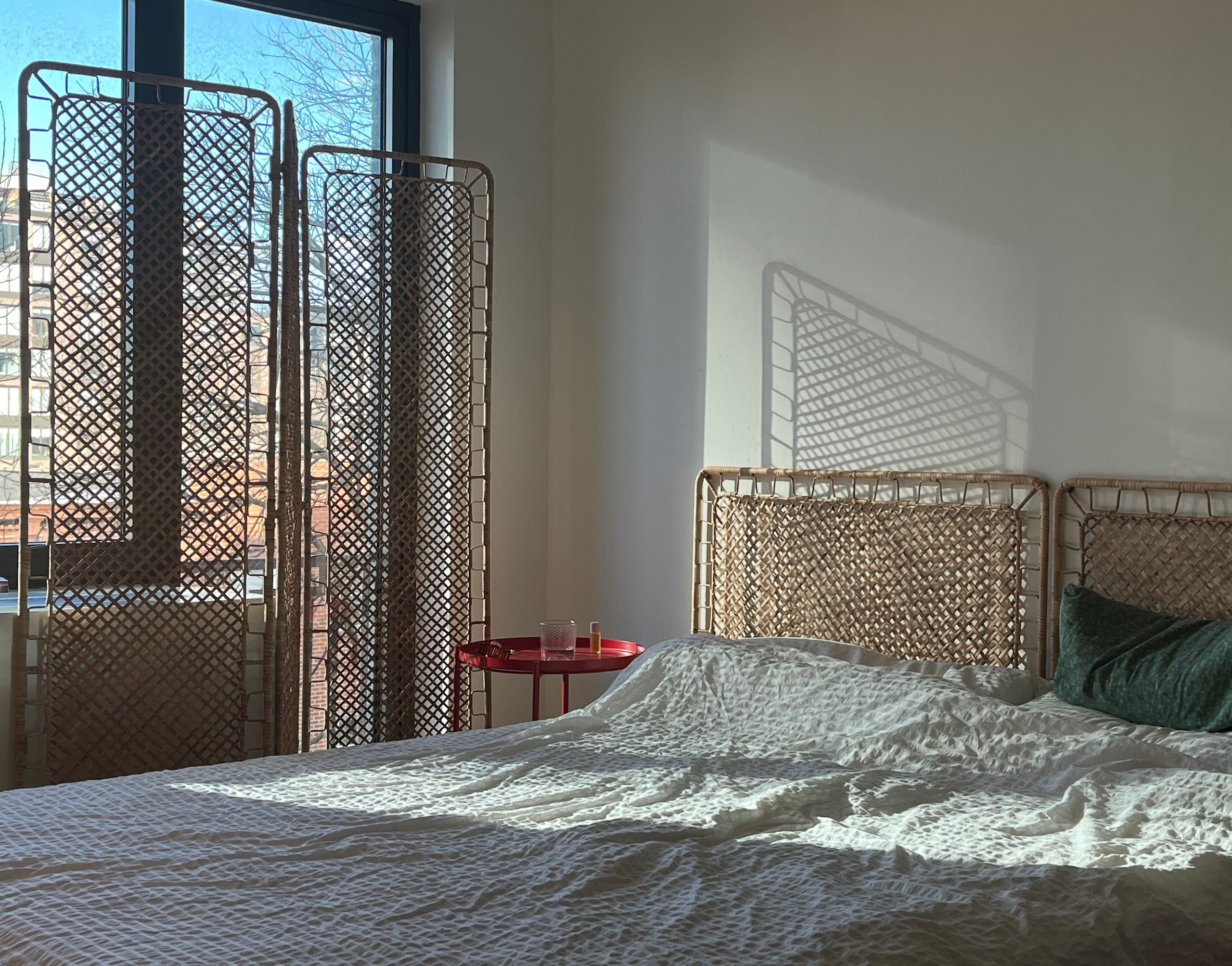 IKEA TOLKNING Headboard | Handcrafted design Bedroom decor