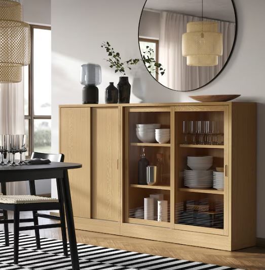 IKEA TONSTAD Storage Combination w Sliding Doors | Sliding Doors