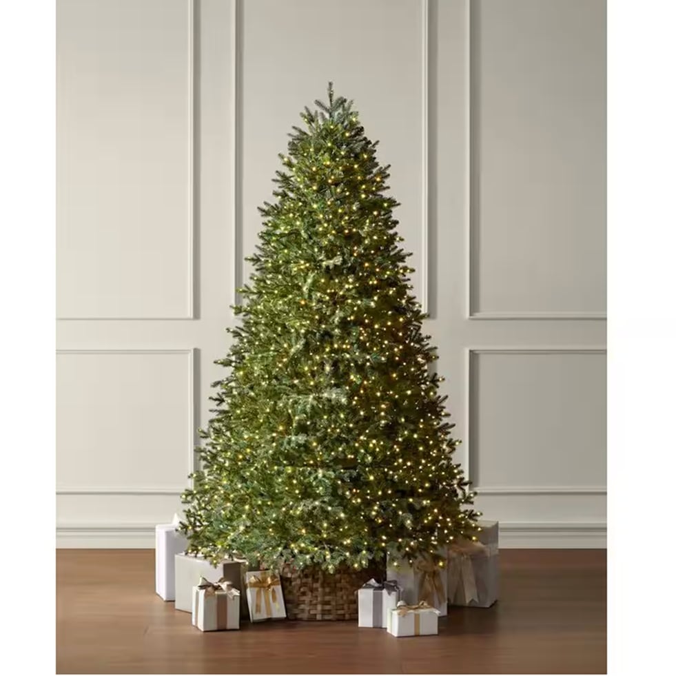 Homedepot 7.5 ft. Elegant Twinkling Grand Fir LED Pre-Lit