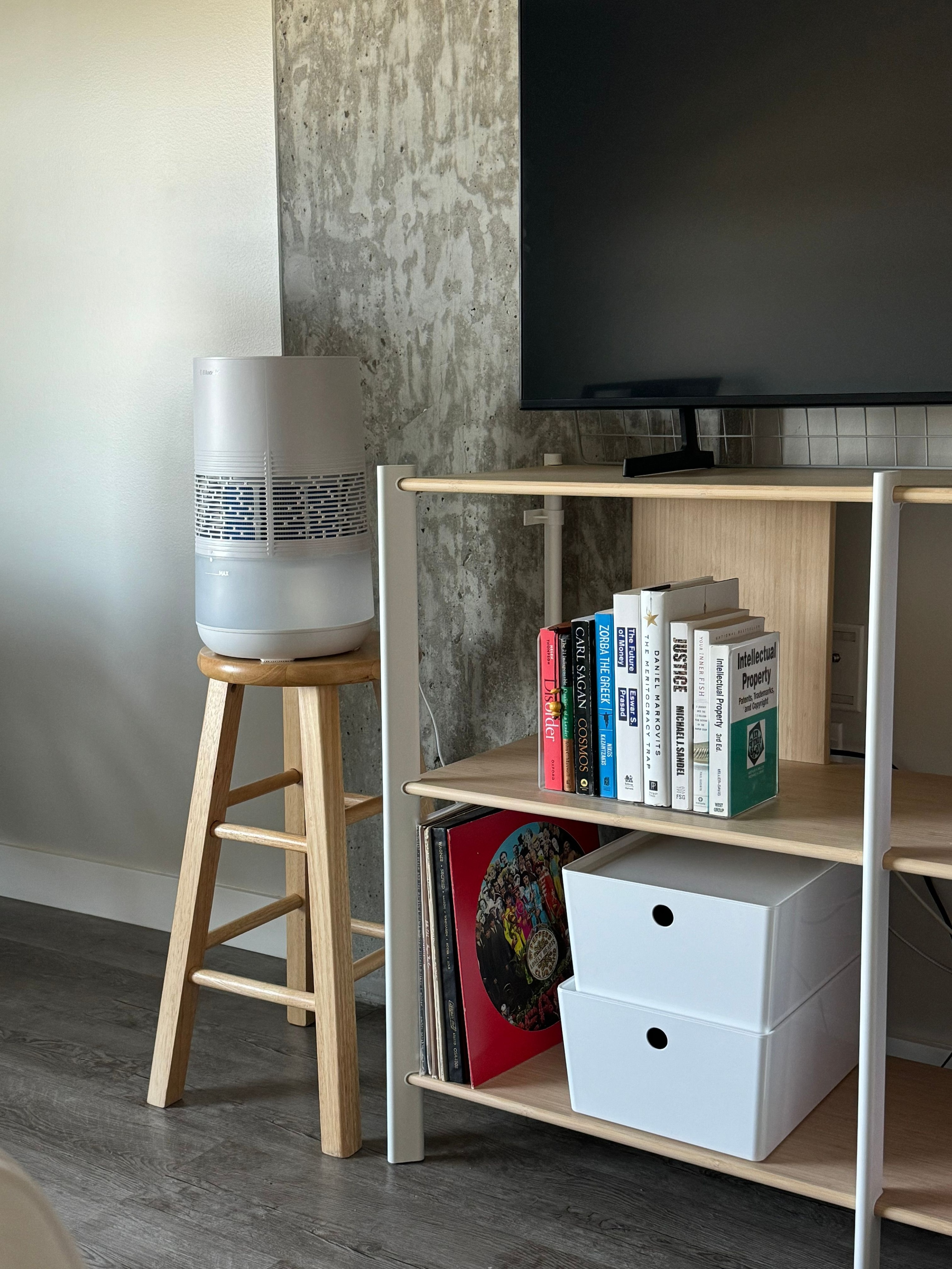 IKEA JÄTTESTA Side Table (2 colors) | Open Shelf Modern Design